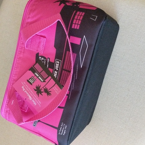 Trader Joe's Mini magenta tote - Picture 3 of 3